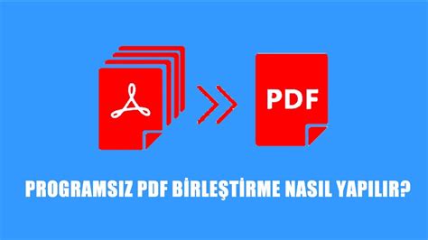 Pdf to pdf birleştirme